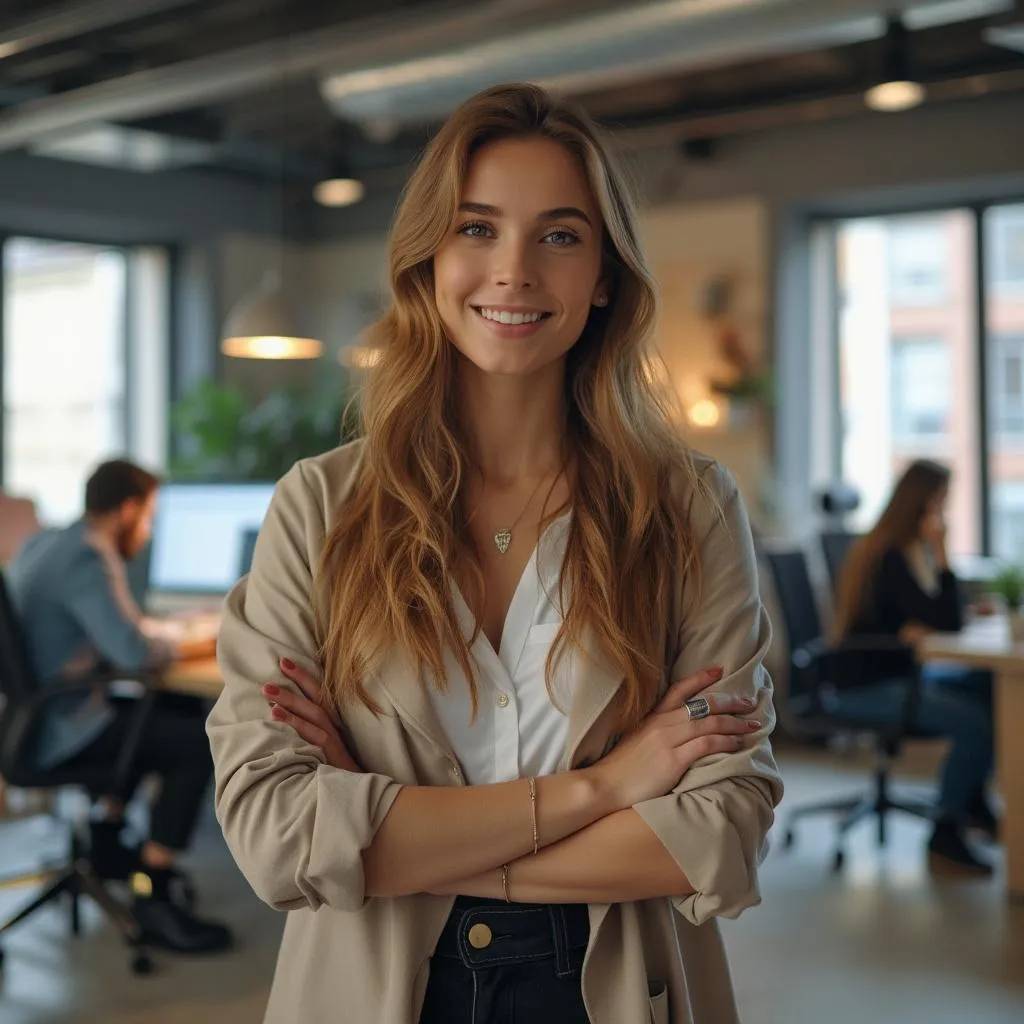 Foto de Laura Vázquez, CEO de InnovaApp